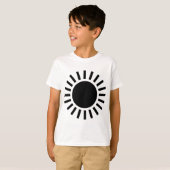 太陽シンボル Tシャツ (正面フル)