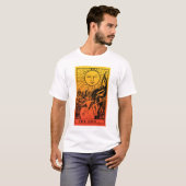 太陽タロットグラデーション Tシャツ (正面フル)