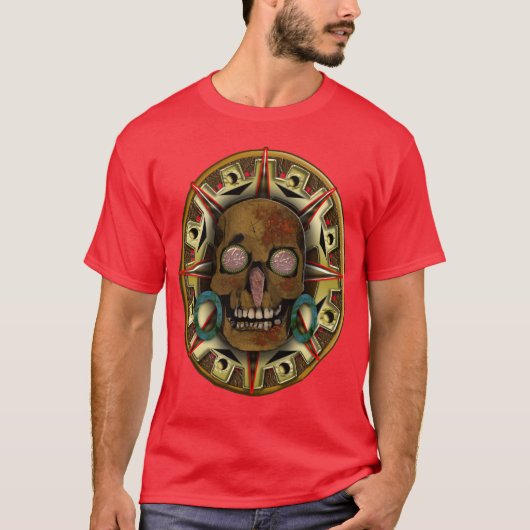 太陽ディスク Tシャツ (正面)