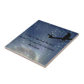 太陽ハロー雪と彫り瓦 タイル (側面)