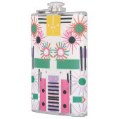 太陽パターお洒落ン フラスク (左)