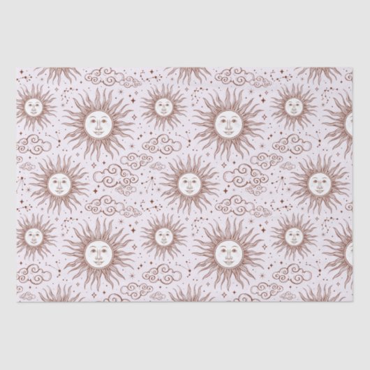 太陽パターン 薄葉紙 (正面)