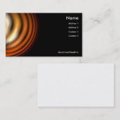 太陽フレアの名刺のテンプレート 名刺 (正面/裏面)