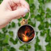 太陽フレアのEbsqの芸術Keychain キーホルダー (手)