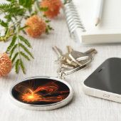 太陽フレアのEbsqの芸術Keychain キーホルダー (側面)