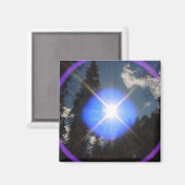 太陽フレア マグネット (正面/裏面)