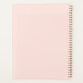 太陽ミニマル月星 プランナー手帳 (裏面)