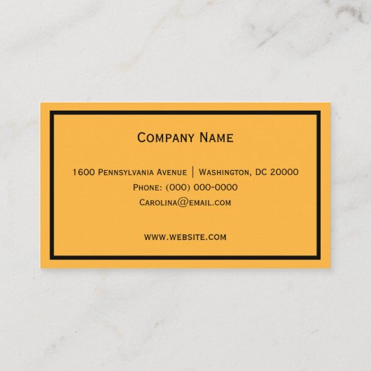 太陽モダン光線 名刺 (裏面)