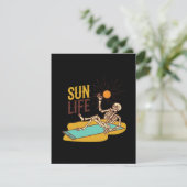 太陽リラックスの上のスケルトン シーズンカード (スタンド正面)