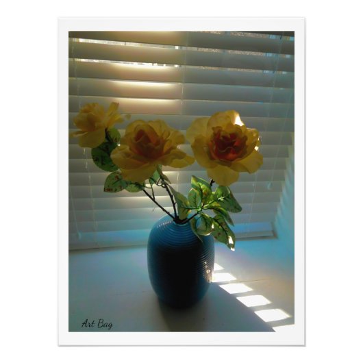 太陽光バラ(2) フォトプリント            (正面)