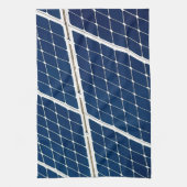 太陽光パネルの面白い画像 キッチンタオル (縦)