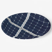 太陽光パネルの面白い画像 ペーパープレート (アングル)