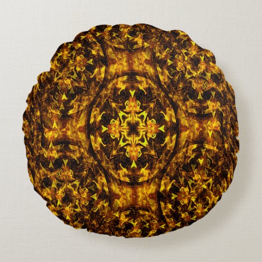 太陽光恵み...... ラウンドクッション (正面)