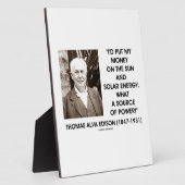 太陽光発電に金を賭けろ 太陽エネルギー 電力源 フォトプラーク (側面)