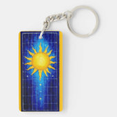 太陽光発電 キーホルダー (裏面)