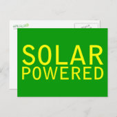 太陽光発電 ポストカード (正面/裏面)
