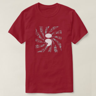 太陽光線のセミコロン Tシャツ