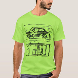 太陽光線の小剣及び小鬼のCali GAのワイシャツ Tシャツ