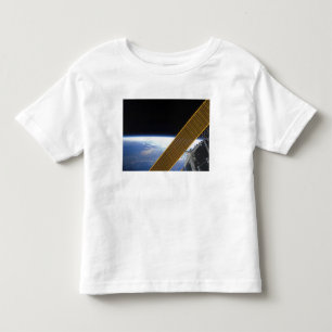 太陽光線を集めるためのアンテナのパネル トドラーTシャツ