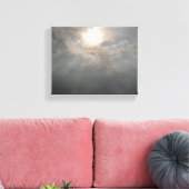 太陽光線 キャンバスプリント (インサイチュ (リビング))