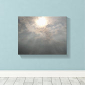 太陽光線 キャンバスプリント (インサイチュ (ウッドフロア))