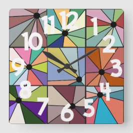 太陽光線 スクエア壁時計