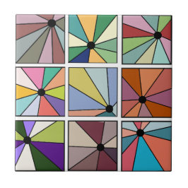 太陽光線 タイル