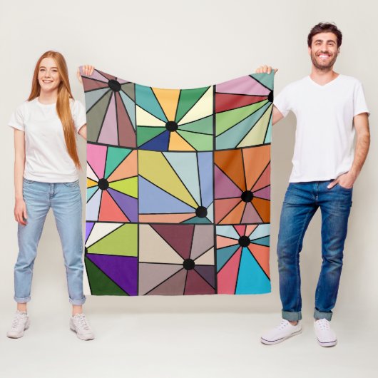 太陽光線 フリースブランケット (インサイチュ)