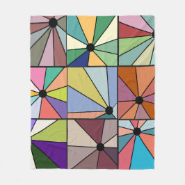 太陽光線 フリースブランケット