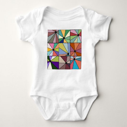 太陽光線 ベビーボディスーツ (正面)