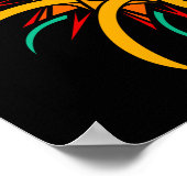 太陽光線 ポスター (角)