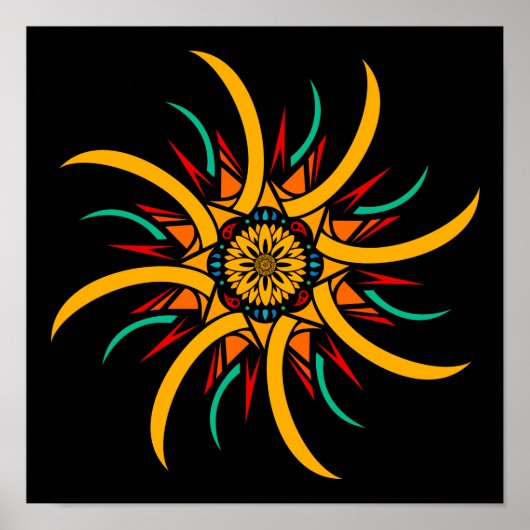 太陽光線 ポスター (正面)