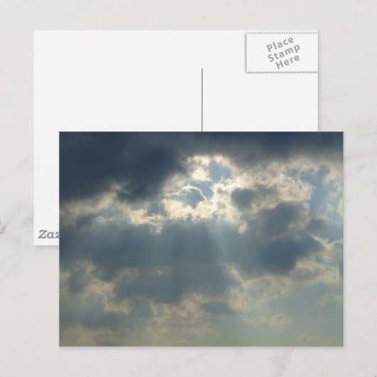 太陽光線 ポストカード (正面/裏面)