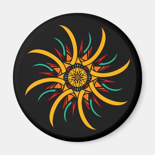 太陽光線 マグネット (正面)