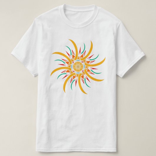 太陽光線 Tシャツ (デザイン正面)