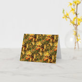 太陽光踊り..... カード (黄色い花)