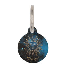 太陽占星術 天体 モノグラム ゴールド グリッター