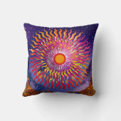 太陽太陽のの下に浮かぶ声 クッション (裏面)