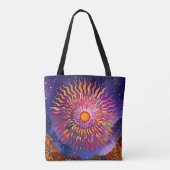 太陽太陽のの下に浮かぶ声 トートバッグ (裏面)