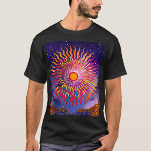 太陽太陽のの下に浮かぶ声 Tシャツ