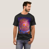 太陽太陽のの下に浮かぶ声 Tシャツ (正面フル)