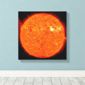 太陽太陽のの活動 キャンバスプリント (インサイチュ (ウッドフロア))