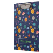 太陽太陽の惑星系パーソナライズされた クリップボード (左)