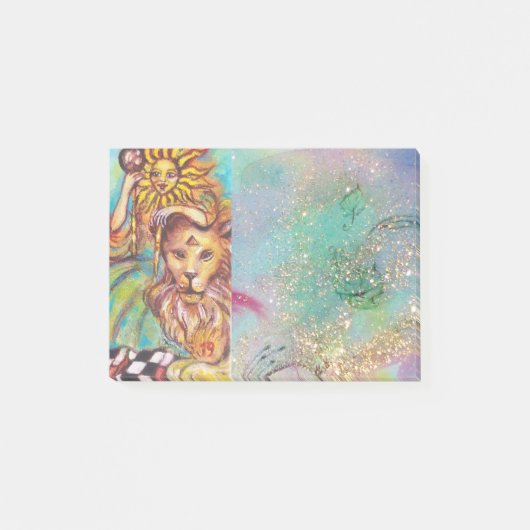 太陽失ったの石 ポストイット (正面)