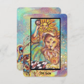 太陽失ったの石 案内状 (正面/裏面)