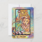 太陽失ったの石 案内状 (正面)