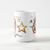 太陽月のマグ コーヒーマグカップ (中央)