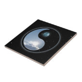 太陽月の陰陽 タイル (側面)