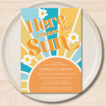 太陽来の赤ちゃんシャワー