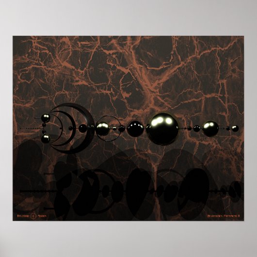 太陽物理現象II ポスター (正面)